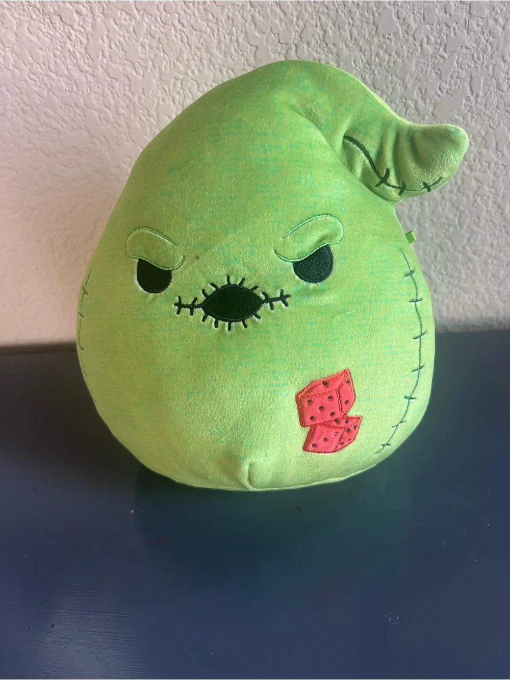 Disney Lime Green Oogie Boogie Plush Accent Pillow